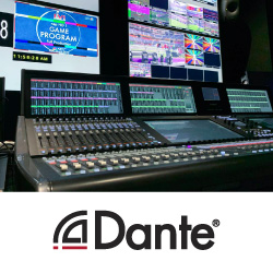 Крупнейшая в мире сеть Dante Audio в штаб-квартире NFL Media