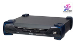 Удлинитель-приемник, KVM USB DP+AUDIO+RS232, 100м