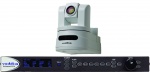 HD PTZ камера с системой контроля, 1/3'', 18x zoom, цвет - белый