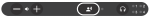 Накладка с кнопкой Речь для пульта MXC605, 10 шт.