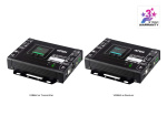 Приёмопередатчик True 4K HDMI H.265 over IP с POE