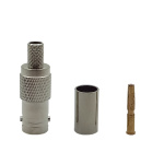 Разъём кабельный RG58 BNC мама, под обжим