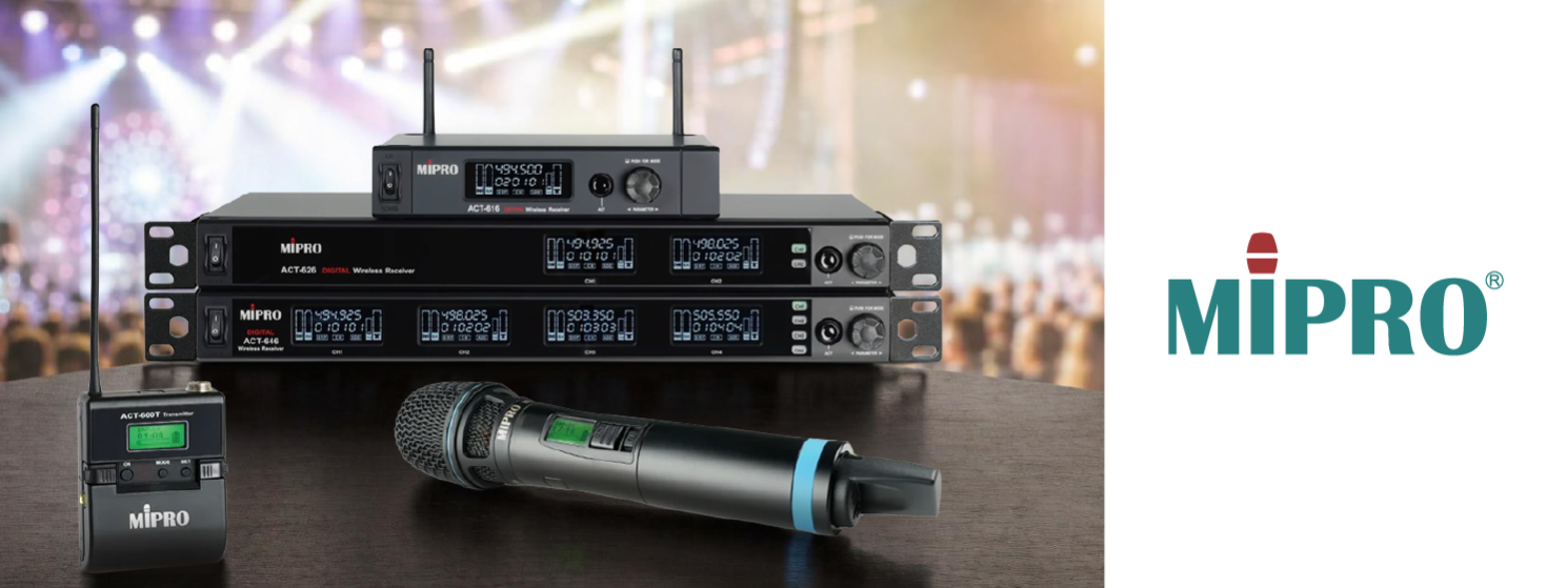 Цифровая радиосистема MIPRO ACT-600 доступна для заказа 