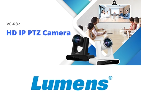 Lumens представляет PTZ-камеру с тройным видеовыходом VC-R32, prev