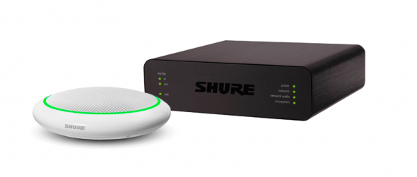 Shure MXA310W-USB-P ─ Настольный микрофонный массив