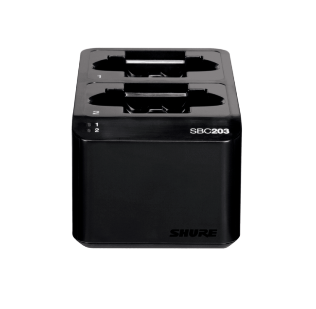 Shure SBC203-E ─ Двухпортовая зарядная док-станция