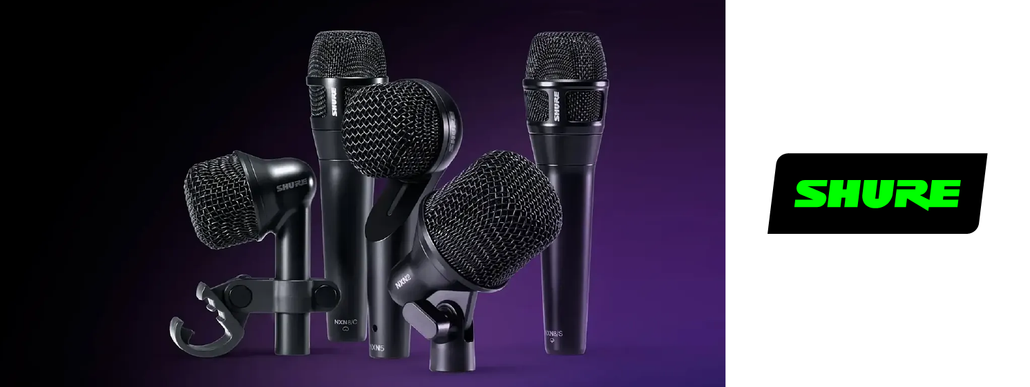 Микрофоны Shure для вокала и инструментов