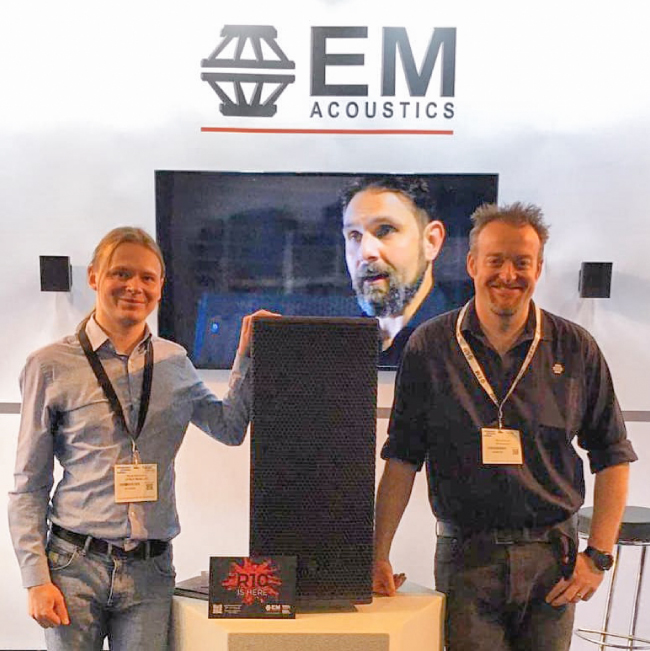 EM Acoustics    Pro Sound News Europe  ISE 2020
