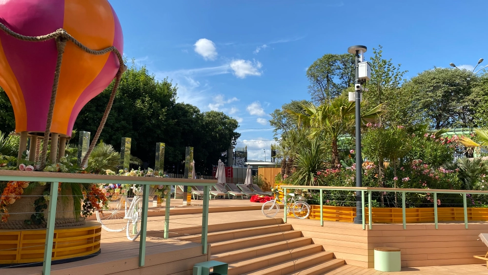 Зона отдыха с бассейном в Парке Горького, фото-12