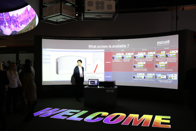 Welcome  Maxell  ISE 2020