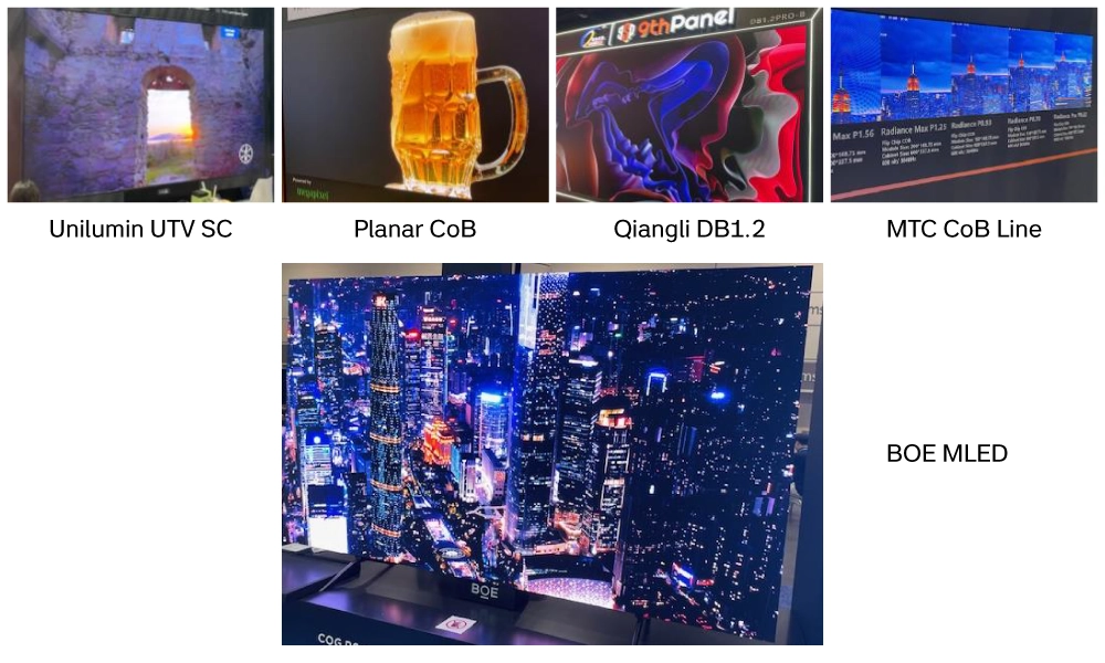  Тренды infocomm 2025 - LED-дисплеи: эпоха CoB и MicroLED