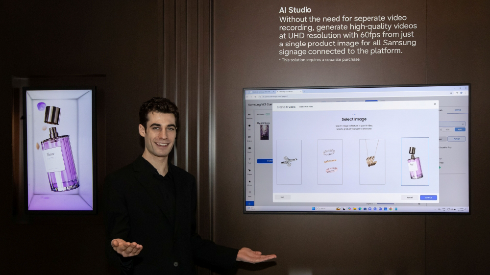 3D-вывески без очков: Samsung показывает будущее коммерческих дисплеев на ISE, фото-7
