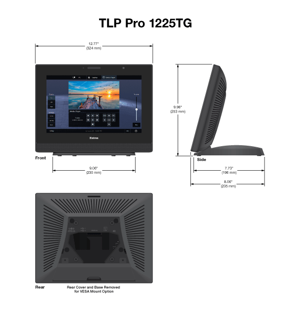  Extron TLP Pro 1225TG