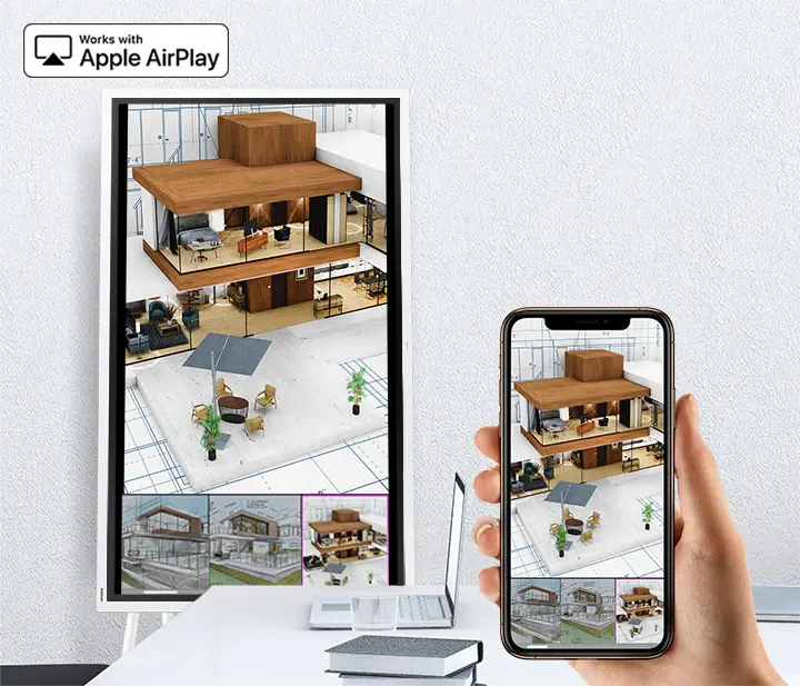 Делитесь контентом через AirPlay 2. Совместимость с AirPlay 2