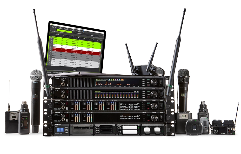 Shure упрощает развертывание масштабных беспроводных аудиосистем с обновлением ПО для Axient Digital, img-3