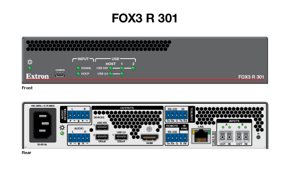 Extron FOX3 R 301 
