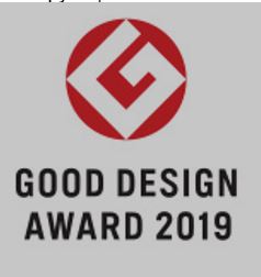 Good Design Award 2019Japan, 2019/10/2