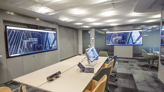 L'Oréal создает современное офисное пространство с дисплеями Pana, фото-9