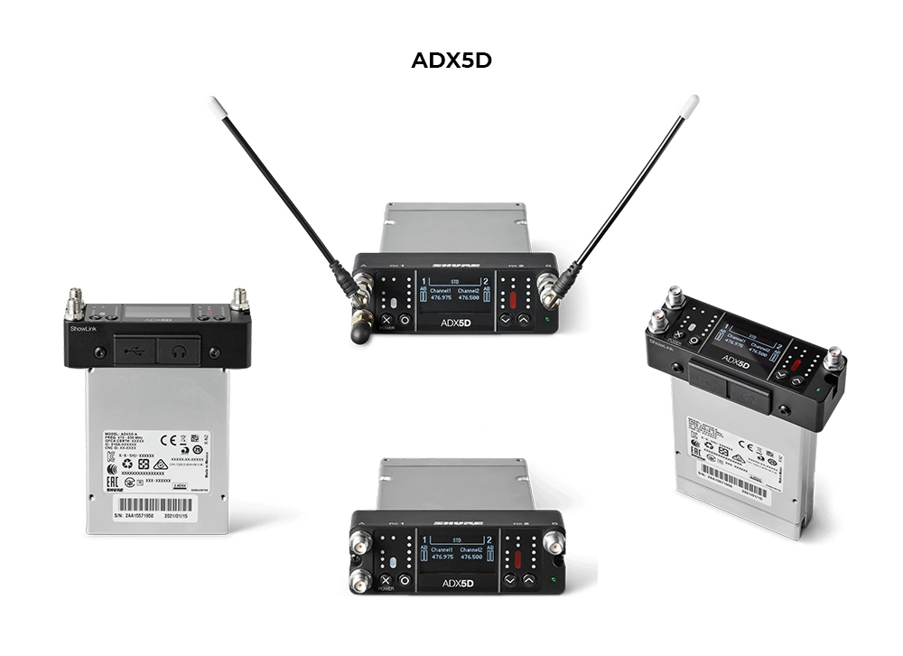 ADX5D: двухканальный Axient Digital для камеры и звуковой сумки, фото-2