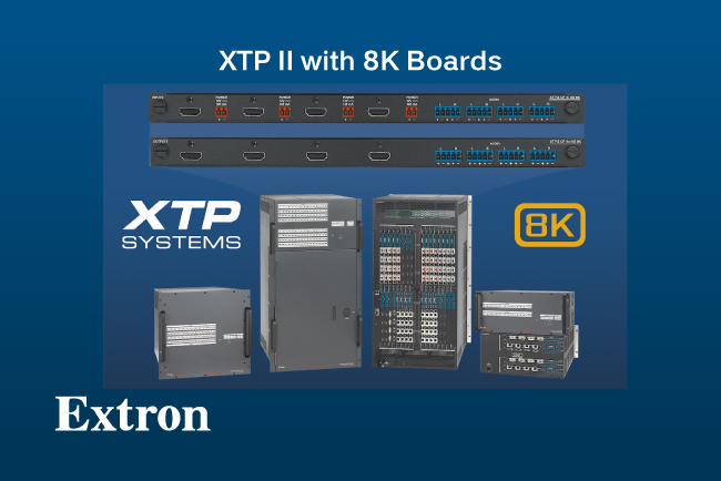  2021 InAVation Awards     -  XTP II with 8K Boards  Extron 