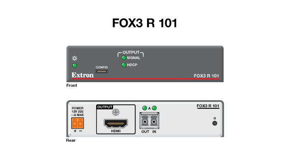 Extron FOX3 R 101 