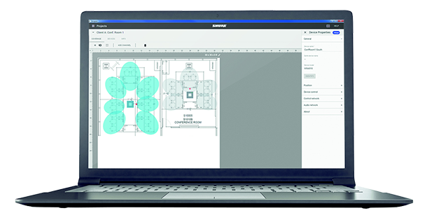 Программное обеспечение Shure Designer