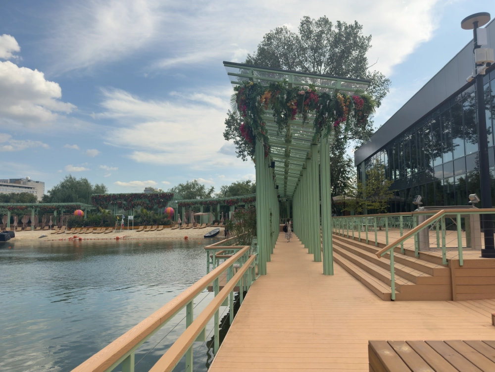 Зона отдыха с бассейном в Парке Горького, фото-22