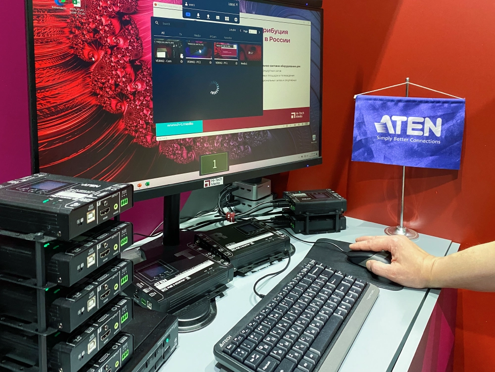 Приемопередатчик ATEN VE8662 | Hi-Tech Media представляет театр современных технологий на Light+Audio Tec 25, foto-32