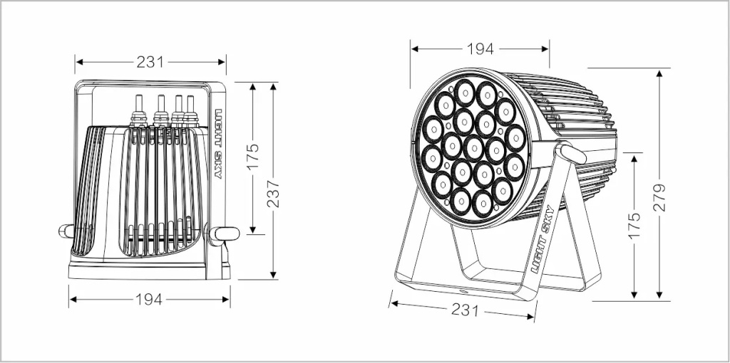 LIGHT SKY PAR PL1915 LIGHT SKY PAR PL1915