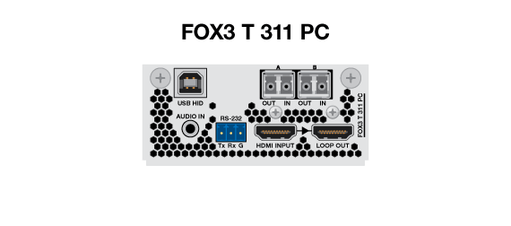 Extron FOX3 T 311 PC